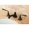 Kingston Brass KS4475ZL 8" Widespread Bathroom Faucet, Oil Rubbed Bronze KS4475ZL - alternate 2